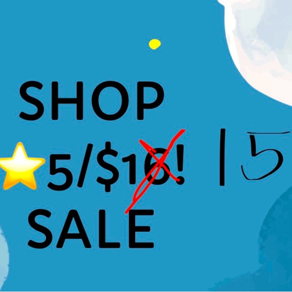 Look for ⭐️5/$15! Deals!